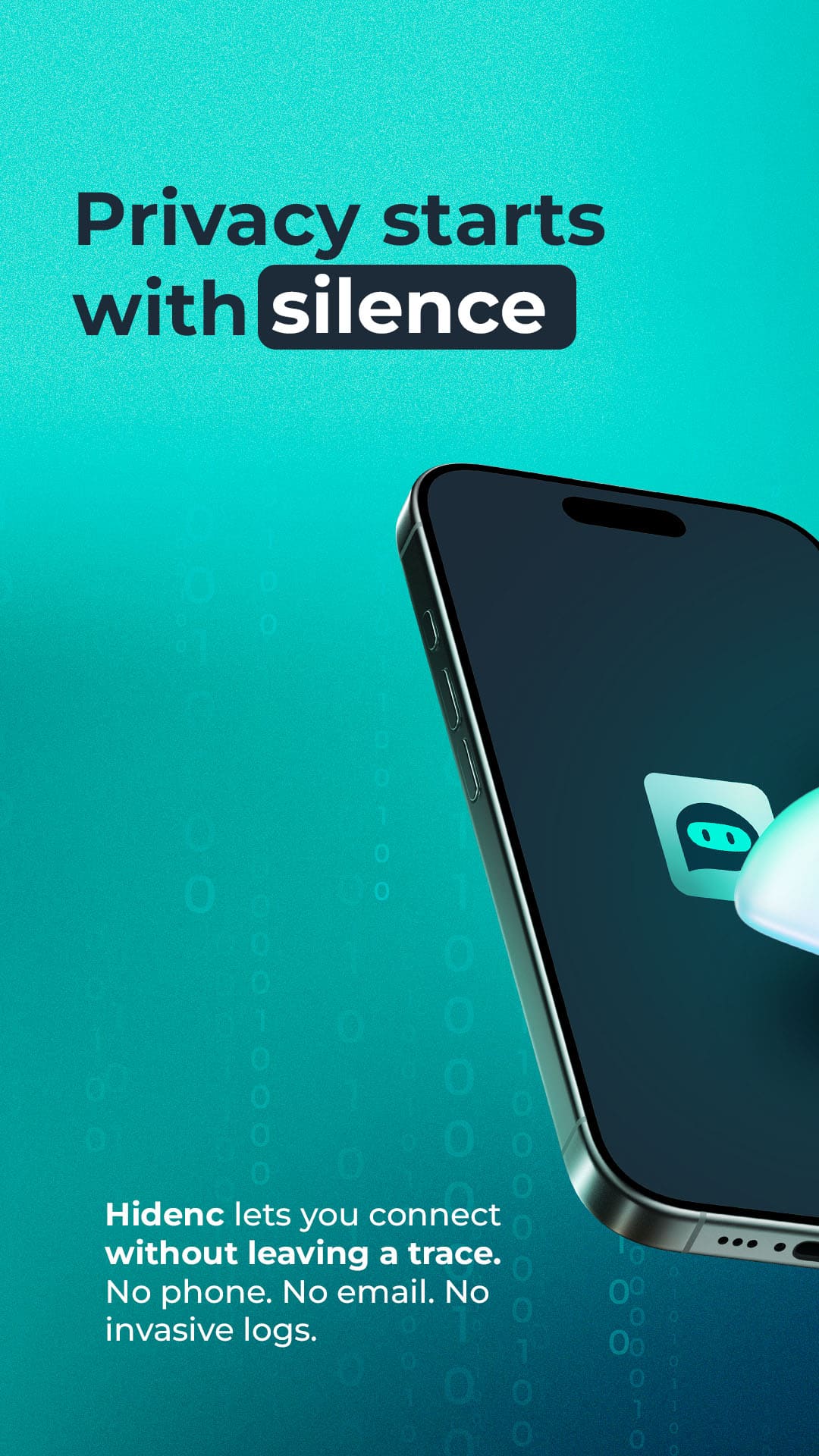 Privacy starts with silence
